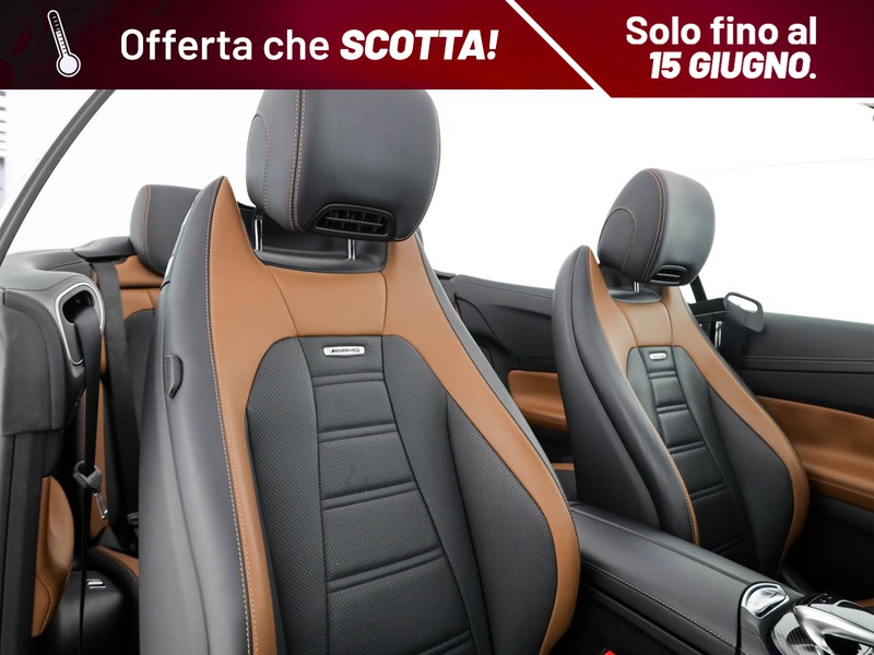 AMG Classe E Cabrio e cabrio amg 53 mhev (eq-boost) 4matic + auto my20 ibrido rosso