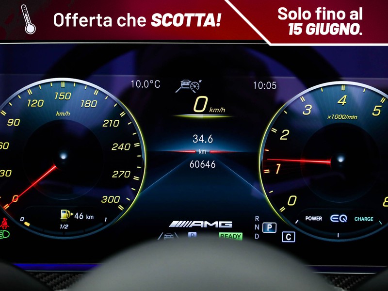 AMG Classe E Cabrio e cabrio amg 53 mhev (eq-boost) 4matic + auto my20 ibrido rosso