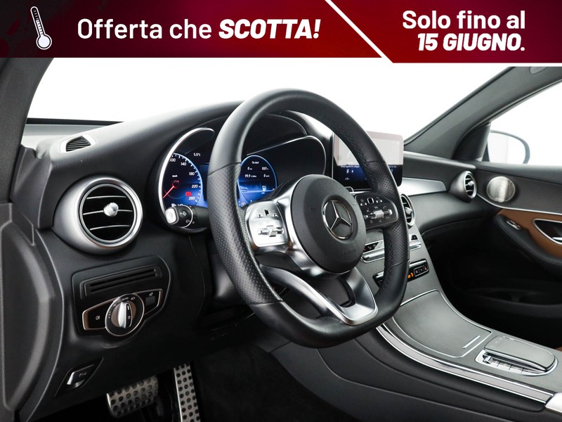Mercedes GLC Coupè coupe 220 d premium 4matic auto diesel grigio