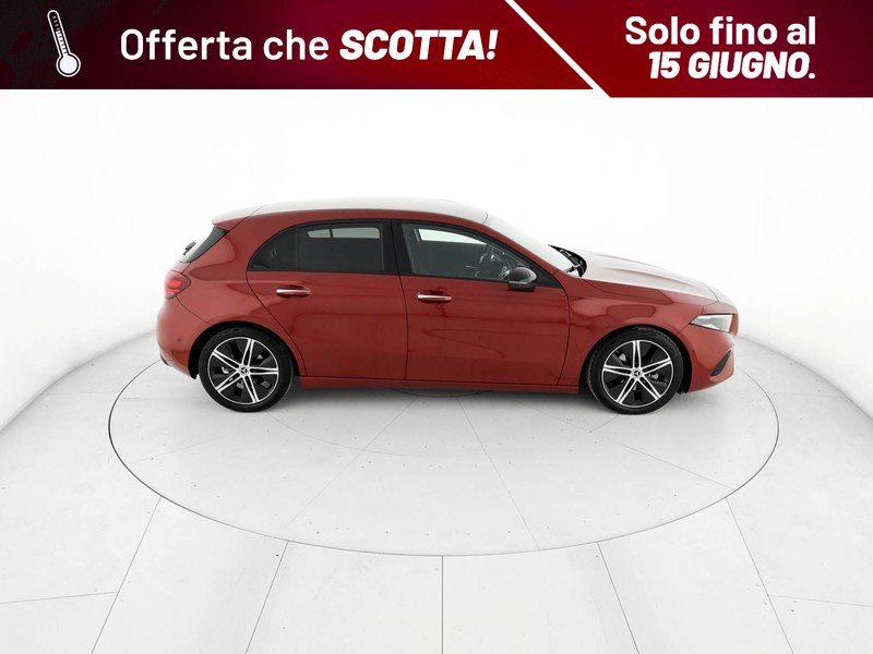 Mercedes Classe A 180 d progressive advanced plus auto diesel rosso