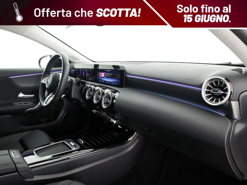 Mercedes Classe A 180 d progressive advanced plus auto diesel rosso
