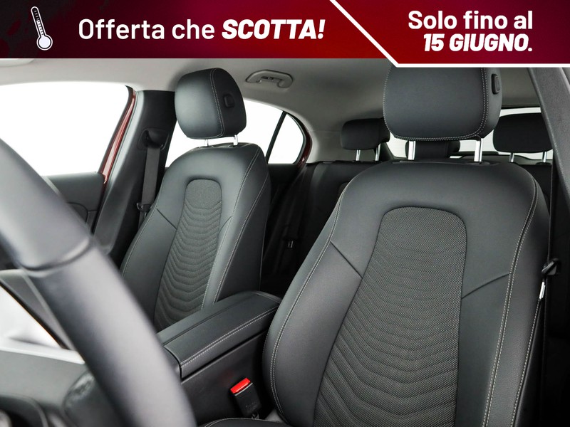 Mercedes Classe A 180 d progressive advanced plus auto diesel rosso