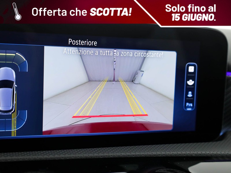Mercedes Classe A 180 d progressive advanced plus auto diesel rosso