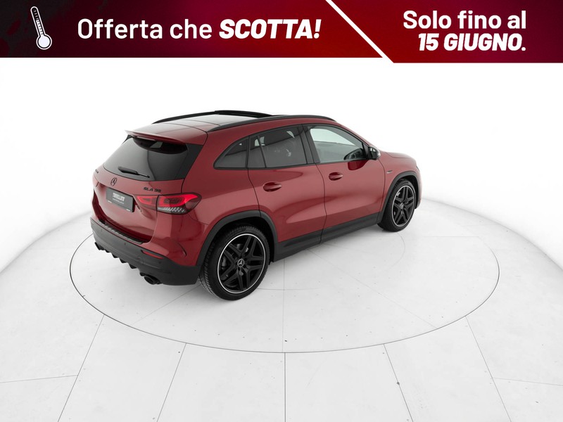 AMG GLA amg 35 race edition 4matic auto benzina rosso