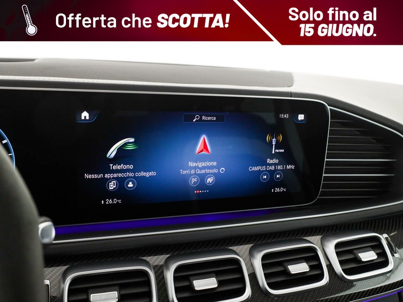 AMG GLE coupe 63 mhev (eq-boost) s amg ultimate 4matic+ auto ibrido nero