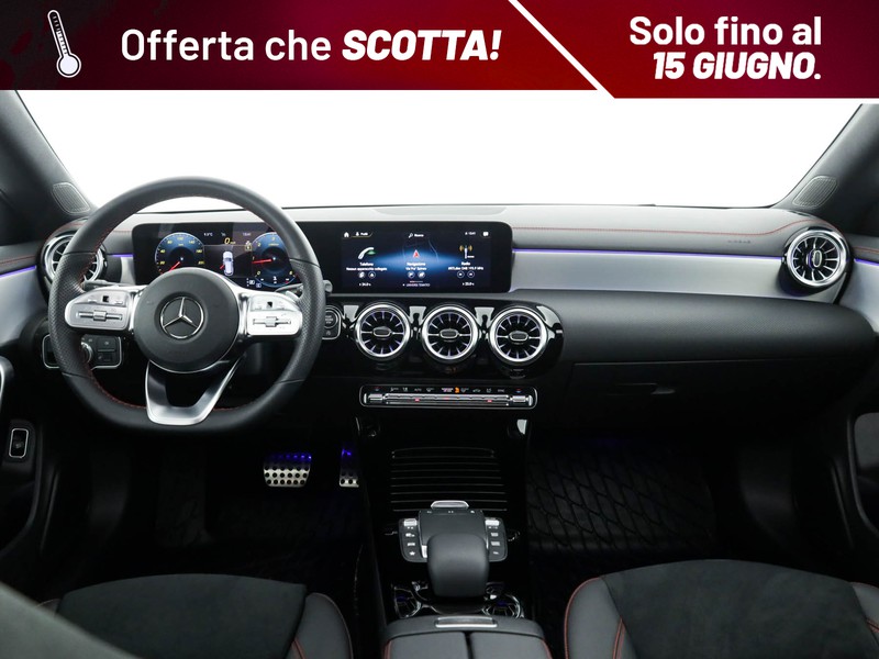 Mercedes CLA Shooting Brake  200 d premium auto diesel bianco