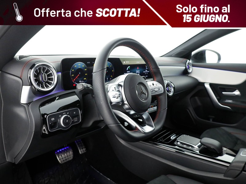 Mercedes CLA Shooting Brake  200 d premium auto diesel bianco