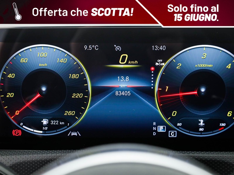 Mercedes CLA Shooting Brake  200 d premium auto diesel bianco
