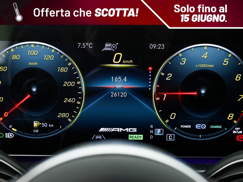 AMG GLE 53 amg mhev (eq-boost) 4matic+ auto ibrido nero