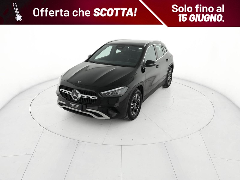 Mercedes GLA 180 advanced auto ibrido nero