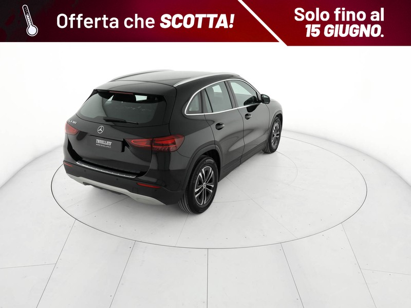 Mercedes GLA 180 advanced auto ibrido nero