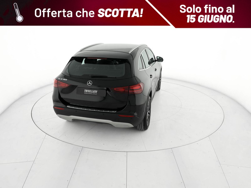 Mercedes GLA 180 advanced auto ibrido nero