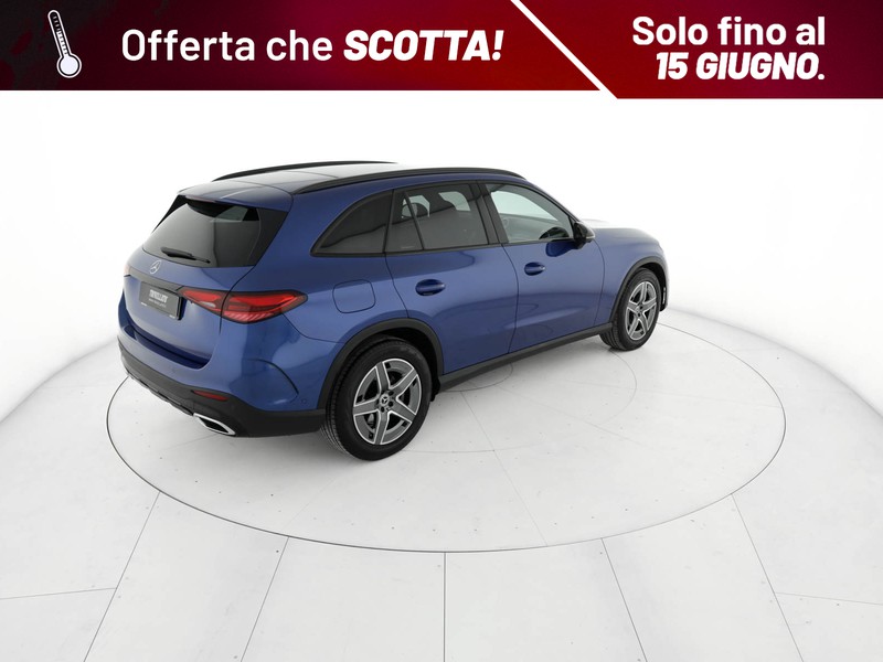 Mercedes GLC 220 d amg line advanced plus 4matic auto ibrido blu/azzurro