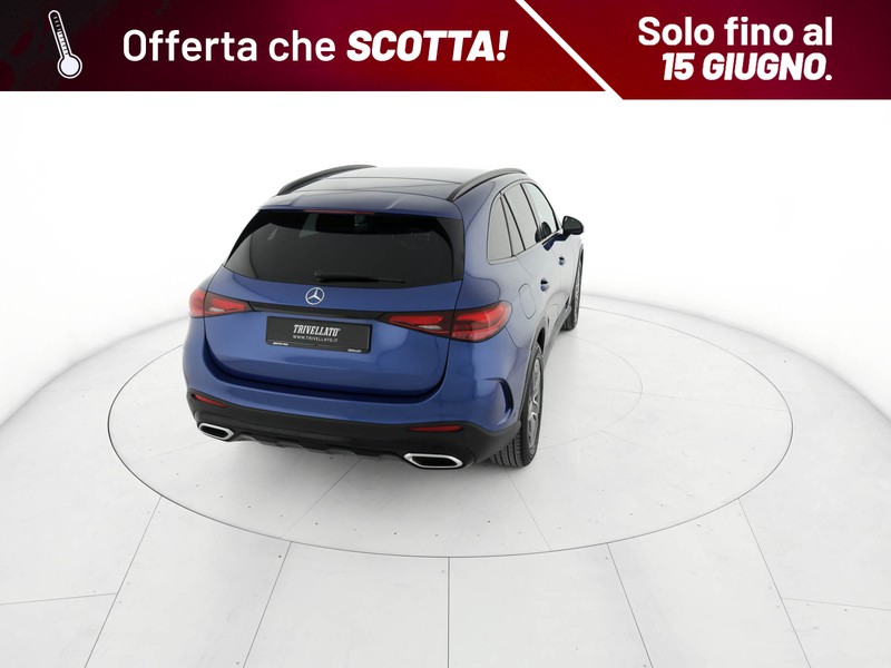 Mercedes GLC 220 d amg line advanced plus 4matic auto ibrido blu/azzurro