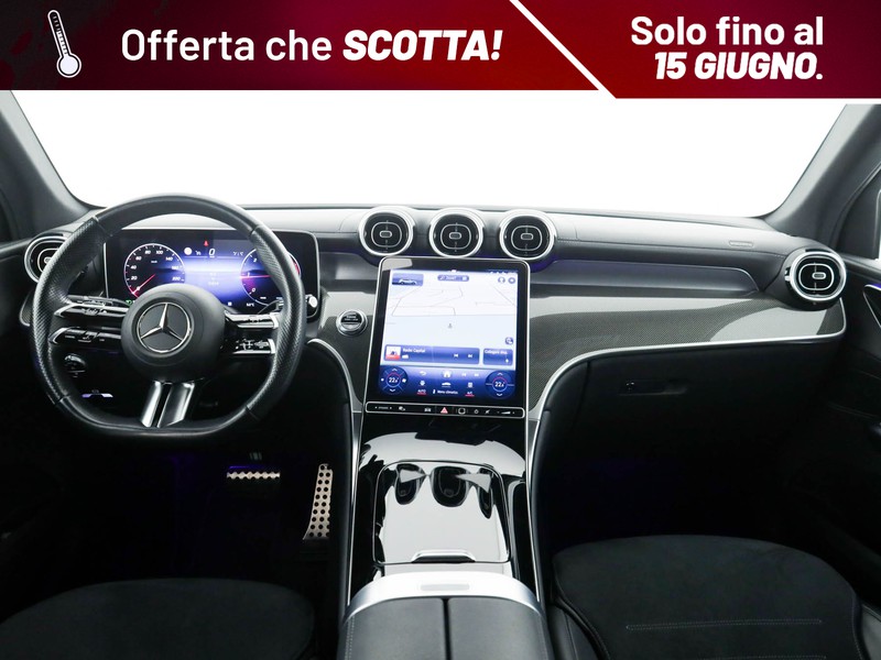 Mercedes GLC 220 d amg line advanced plus 4matic auto ibrido blu/azzurro