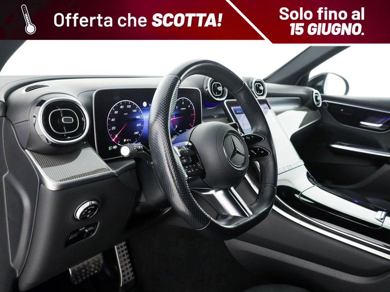 Mercedes GLC 220 d amg line advanced plus 4matic auto ibrido blu/azzurro