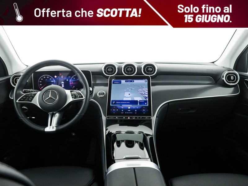 Mercedes GLC 220 d advanced 4matic auto ibrido nero