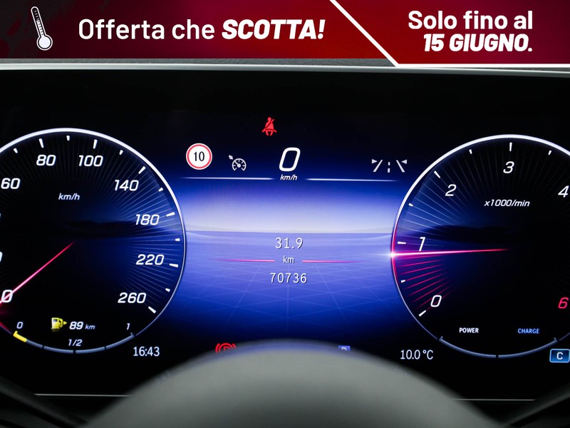 Mercedes GLC 220 d advanced 4matic auto ibrido nero