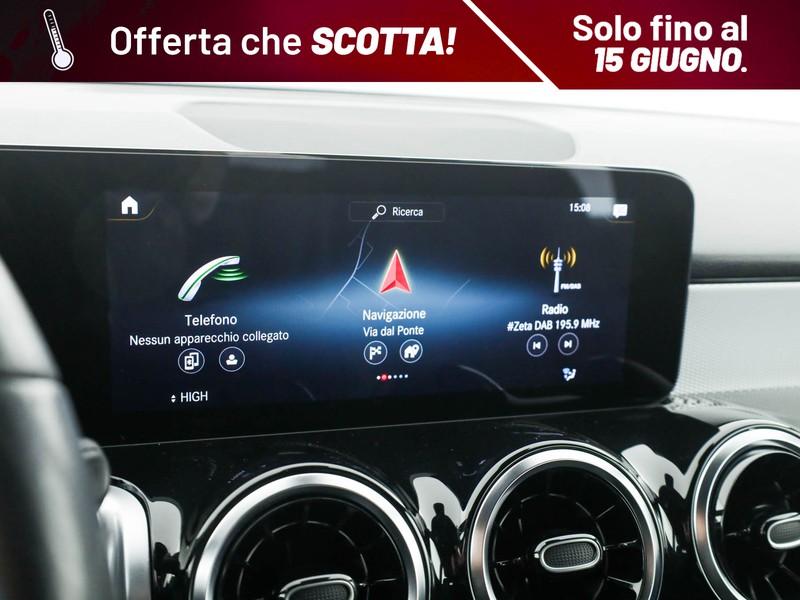 Mercedes GLB 200 d business extra auto diesel bianco
