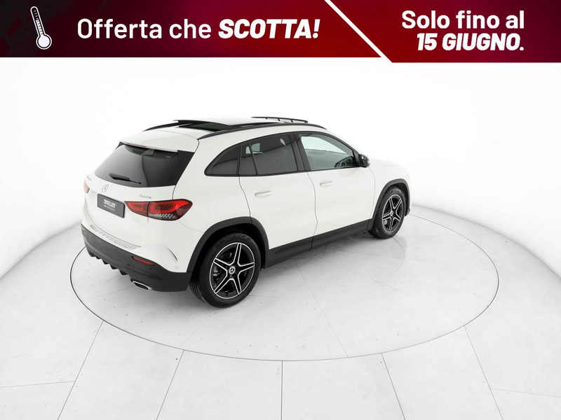 Mercedes GLA 200 d premium 4matic auto diesel bianco