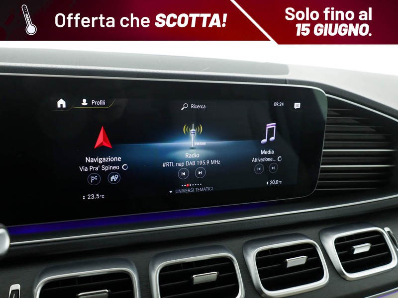 Mercedes GLE Coupè gle coupe 350 de phev (e eq-power) premium 4matic auto ibrido blu/azzurro