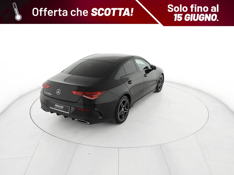 Mercedes CLA Coupè coupe 200 d premium auto diesel nero