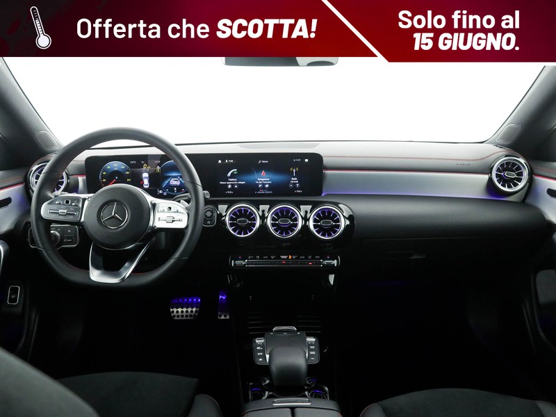 Mercedes CLA Coupè coupe 200 d premium auto diesel nero