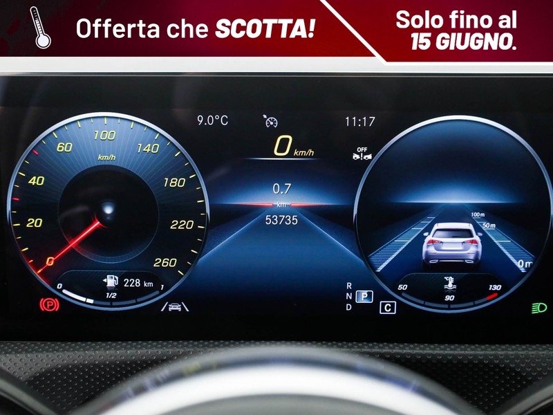 Mercedes CLA Coupè coupe 200 d premium auto diesel nero
