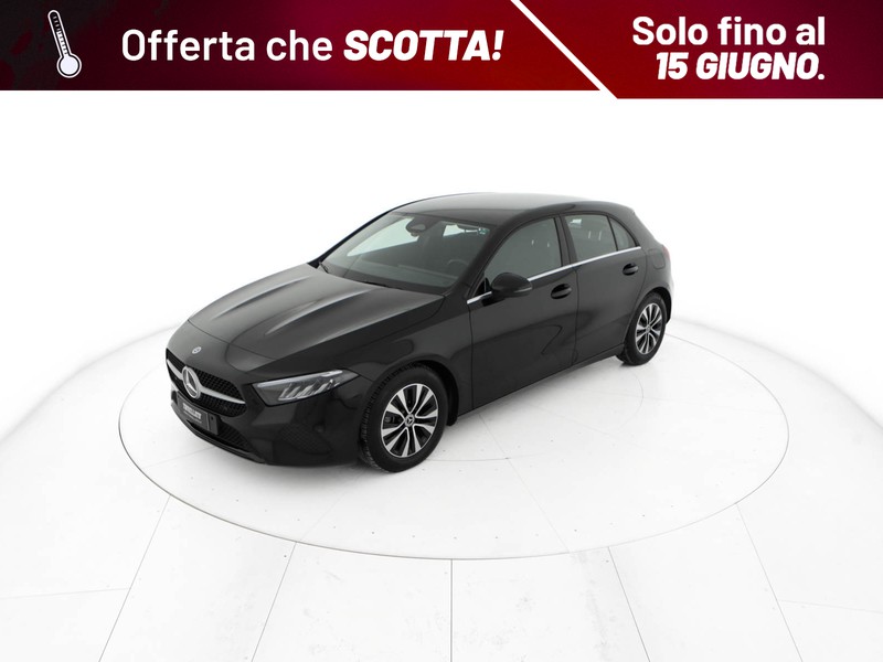 Mercedes Classe A 180 advanced auto ibrido nero