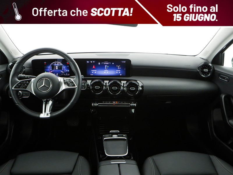 Mercedes Classe A 180 advanced auto ibrido nero