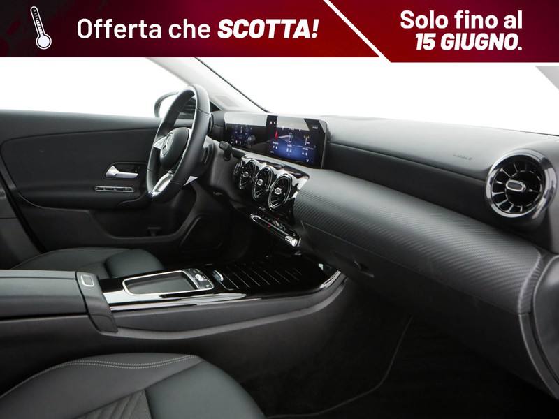 Mercedes Classe A 180 advanced auto ibrido nero