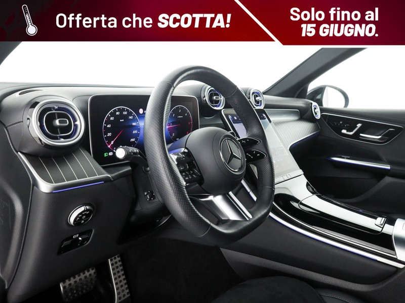 Mercedes GLC 220 d amg line premium 4matic auto ibrido grigio