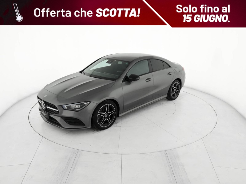 Mercedes CLA Coupè coupe 200 d premium auto diesel grigio