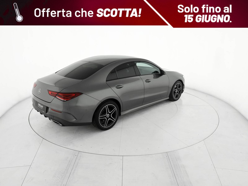 Mercedes CLA Coupè coupe 200 d premium auto diesel grigio
