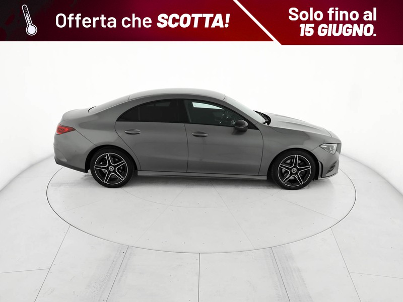 Mercedes CLA Coupè coupe 200 d premium auto diesel grigio