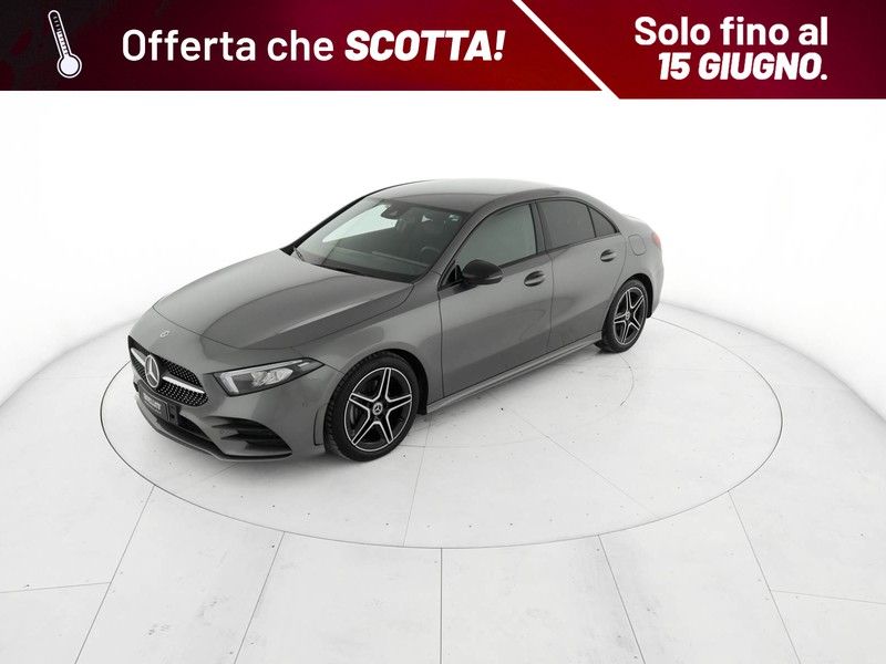 Mercedes Classe A 180 d premium auto diesel grigio