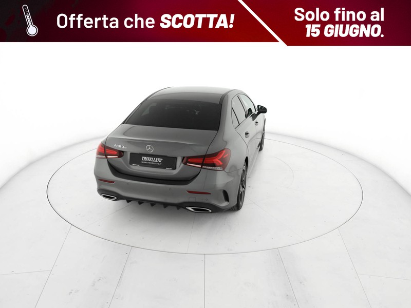 Mercedes Classe A 180 d premium auto diesel grigio