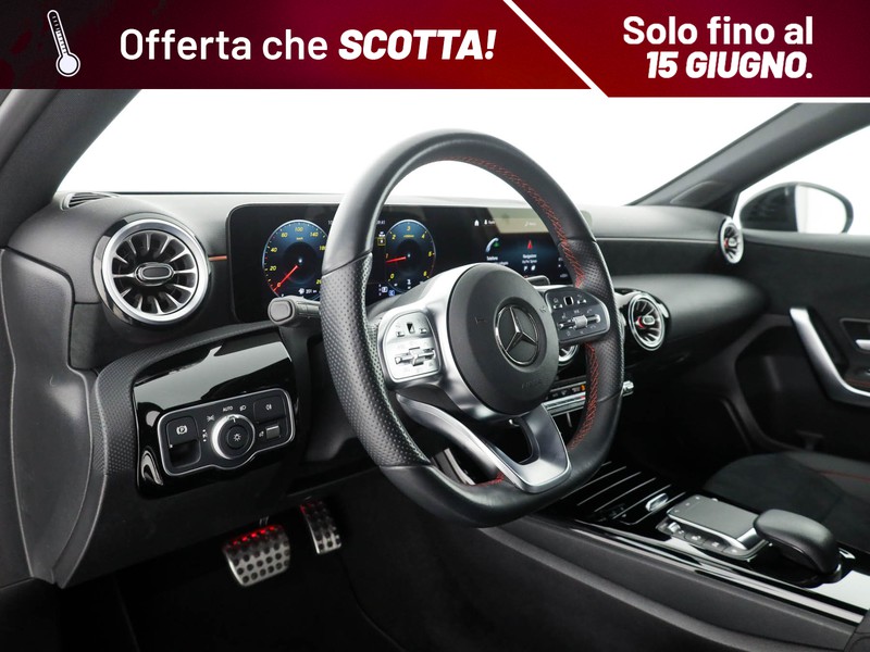 Mercedes Classe A 180 d premium auto diesel grigio