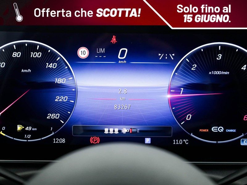 Mercedes Classe C SW sw 300 d mhev premium pro auto ibrido grigio