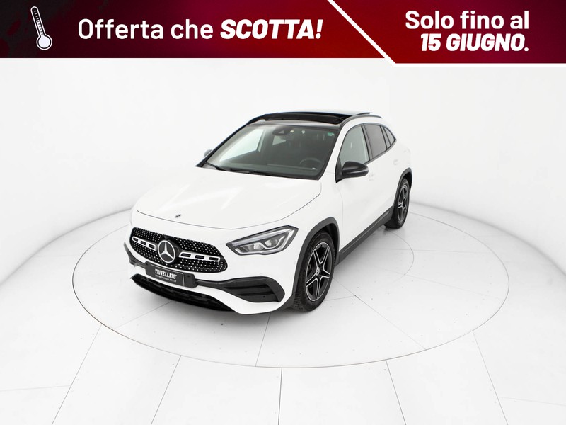 Mercedes GLA 200 d premium auto diesel bianco