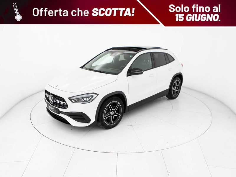 Mercedes GLA 200 d premium auto diesel bianco