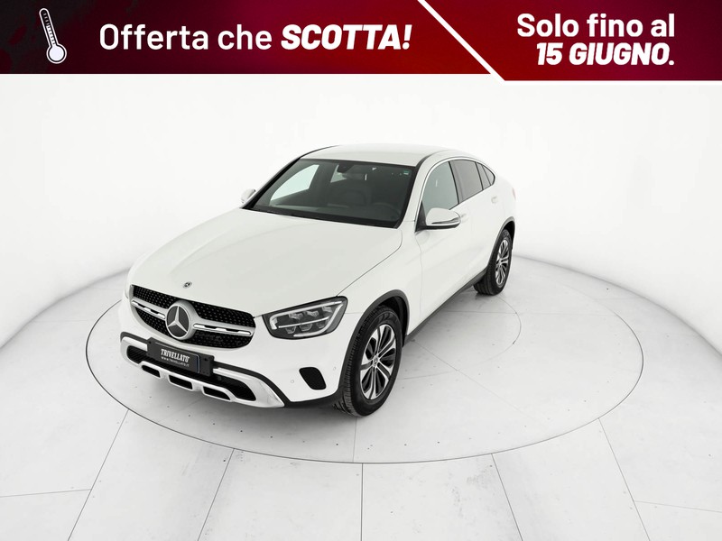 Mercedes GLC Coupè coupe 200 d business 4matic auto diesel bianco