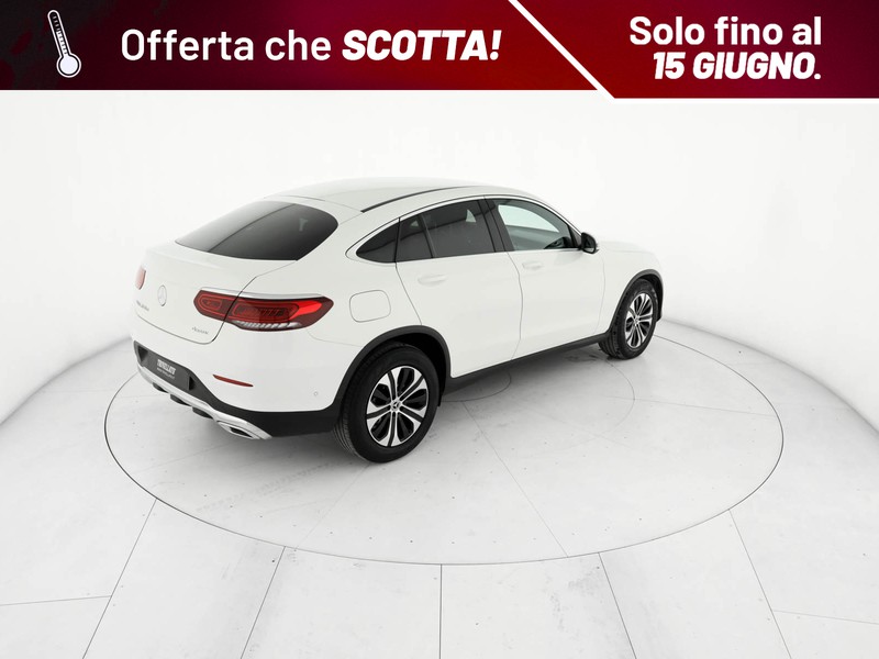 Mercedes GLC Coupè coupe 200 d business 4matic auto diesel bianco
