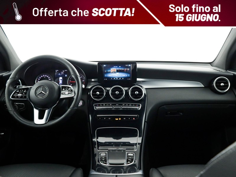Mercedes GLC Coupè coupe 200 d business 4matic auto diesel bianco