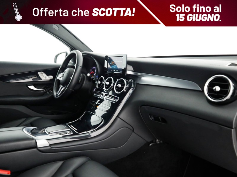 Mercedes GLC Coupè coupe 200 d business 4matic auto diesel bianco