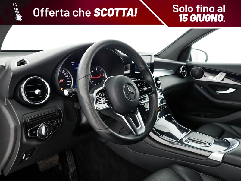 Mercedes GLC Coupè coupe 200 d business 4matic auto diesel bianco