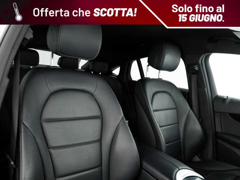 Mercedes GLC Coupè coupe 200 d business 4matic auto diesel bianco