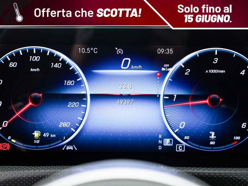 Mercedes CLA Shooting Brake  180 d premium auto diesel nero