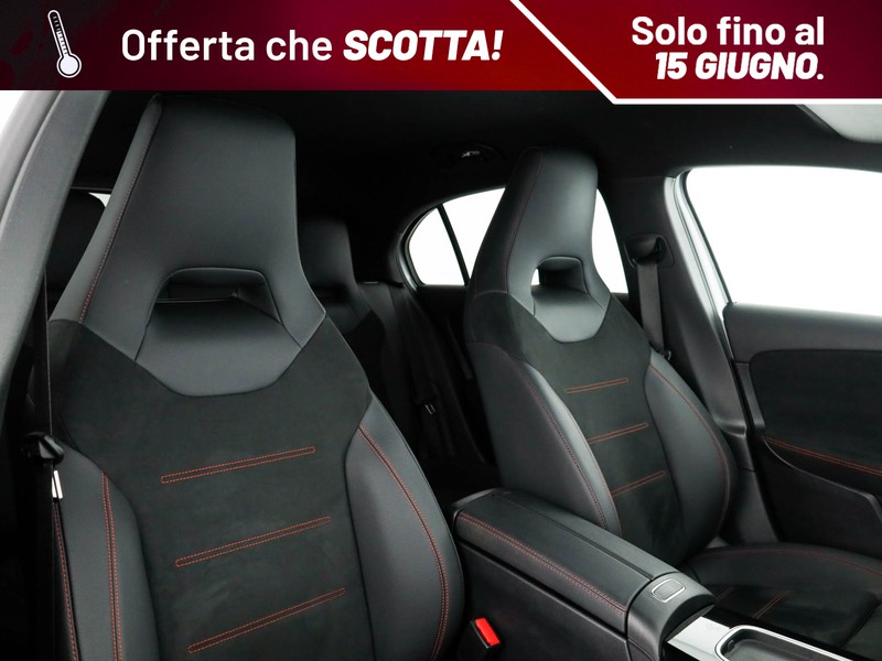 Mercedes Classe A 180 d amg line advanced plus auto diesel argento