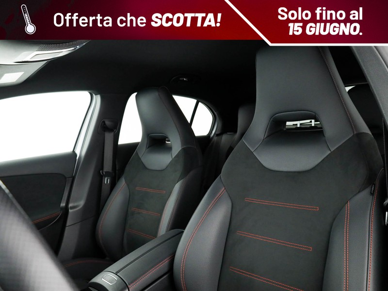 Mercedes Classe A 180 d amg line advanced plus auto diesel argento